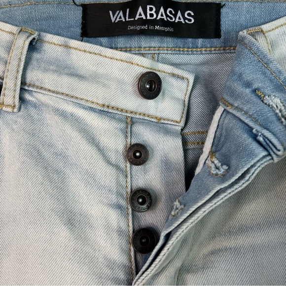 Valabasas Nebulla Stacked Jeans Dark/Light Size 30 - Picture 8 of 16